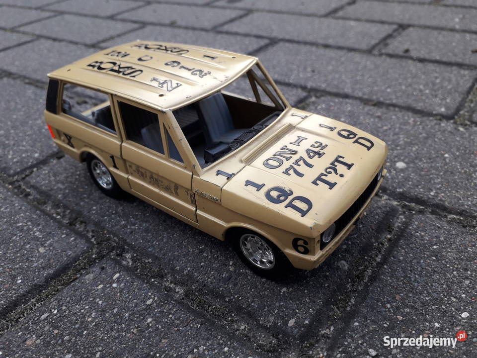 Model kolekcjonerski Bburago Range Rover Classic Warszawa sprzedam