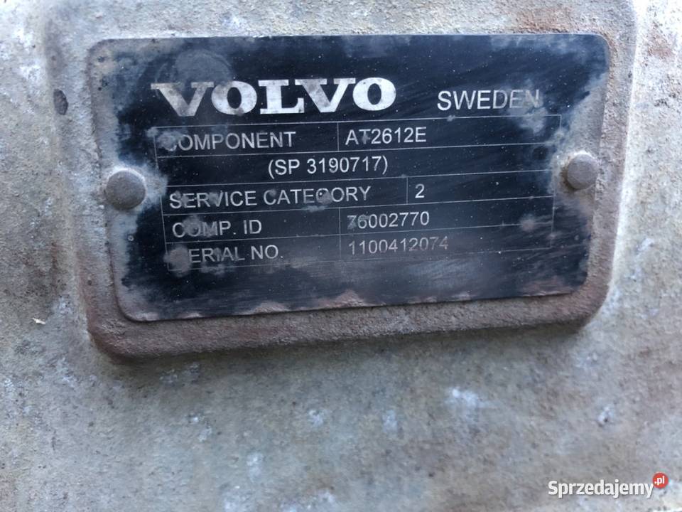 SKRZYNIA BIEGÓW VOLVO FH II AT2612E 128 500