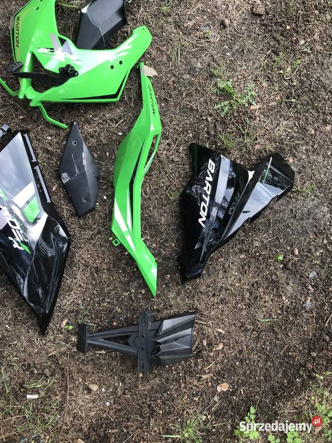 Barton Blade R plastik osłona owiewka uszkodzone Plastiki