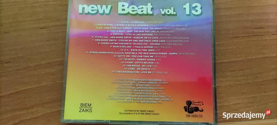 Mr Jack Pluta presents Beat 13 Unikat Snakes Płyty i kasety Gliwice