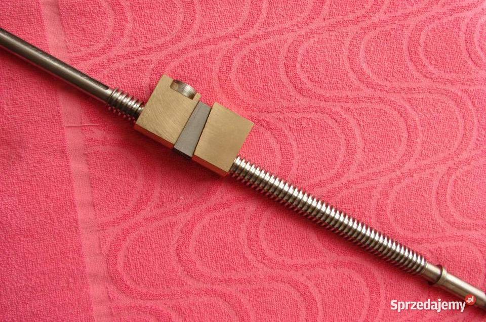 Śruba z nakrętką do tokarki TUM25 Warszawa