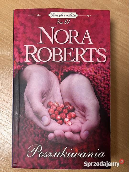 książka Nora Roberts Poszukiwania kujawsko-pomorskie Grudziądz sprzedam
