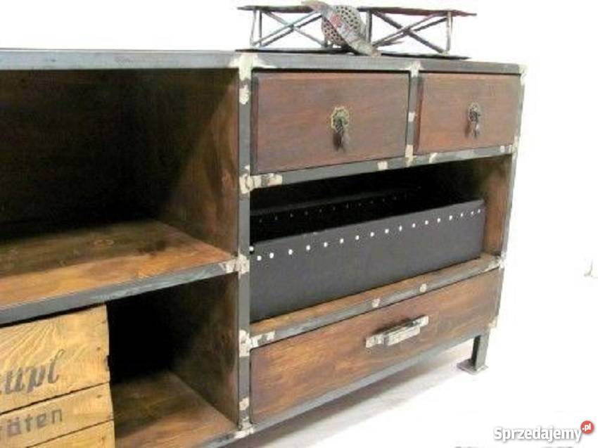 Szafka industrialnaKomoda Loft TVMeble Warszawa