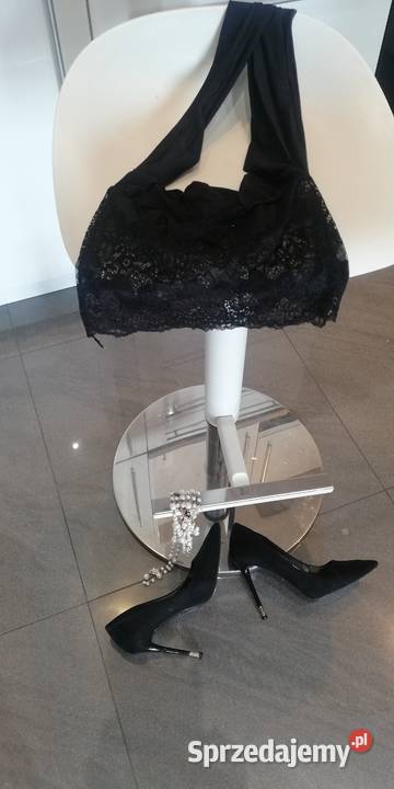 rajstopy czarne olejowe koronka czarna burgund Pozostałe Warszawa