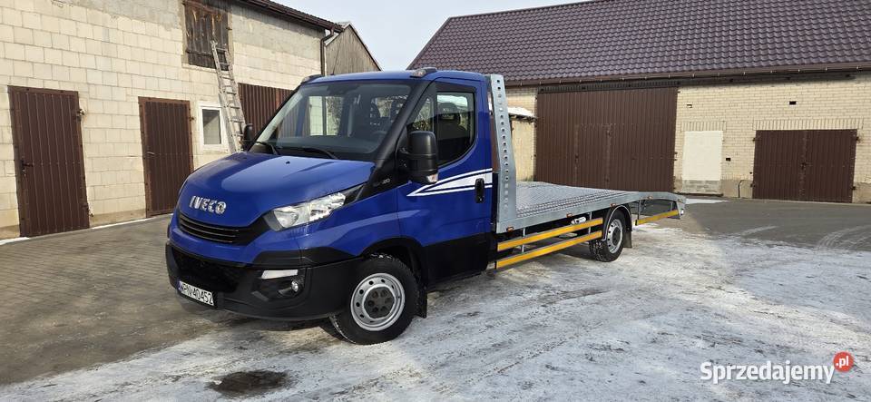 Iveco Daily 35S180 HIMATIC Autolaweta laweta elektryczne lusterka Płońsk