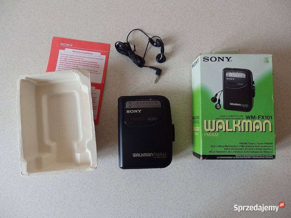 Kolekcjonerski SONY WMFX101 Walkman z Radiem Rzeszów sprzedam