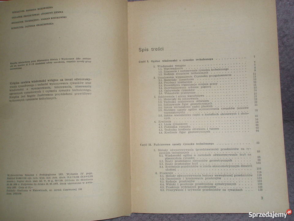 Rysunek zawodowy ZSZ E i S Waszkiewiczowie Ostrołęka