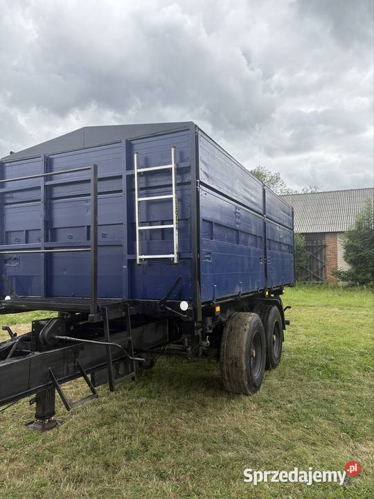 Przyczepa tandem 3 strony