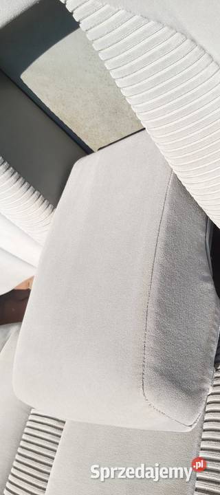 Kanapa szara welurowa podgrzewana Mercedes W126 Warszawa