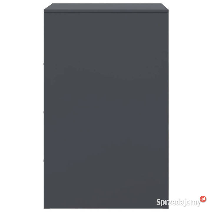 Szafka nocna antracytowa 345x39x62 stal WM841767 Warszawa