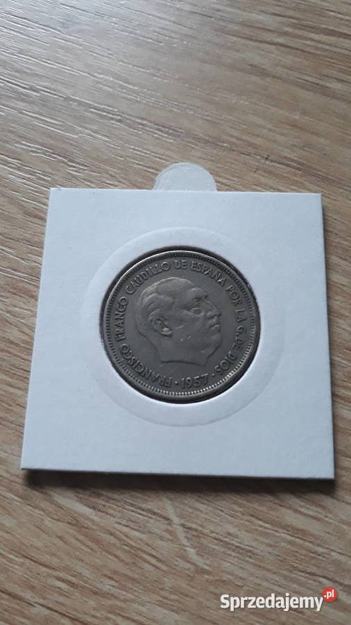 25 Peset Hiszpania 1957 r