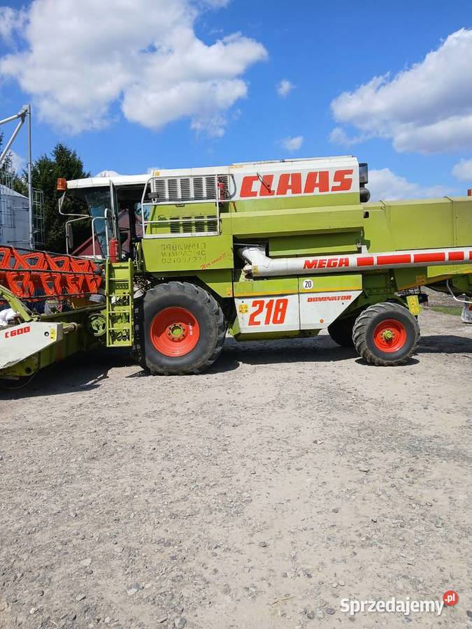 Kombajn zbożowy class mega 218 Zamość