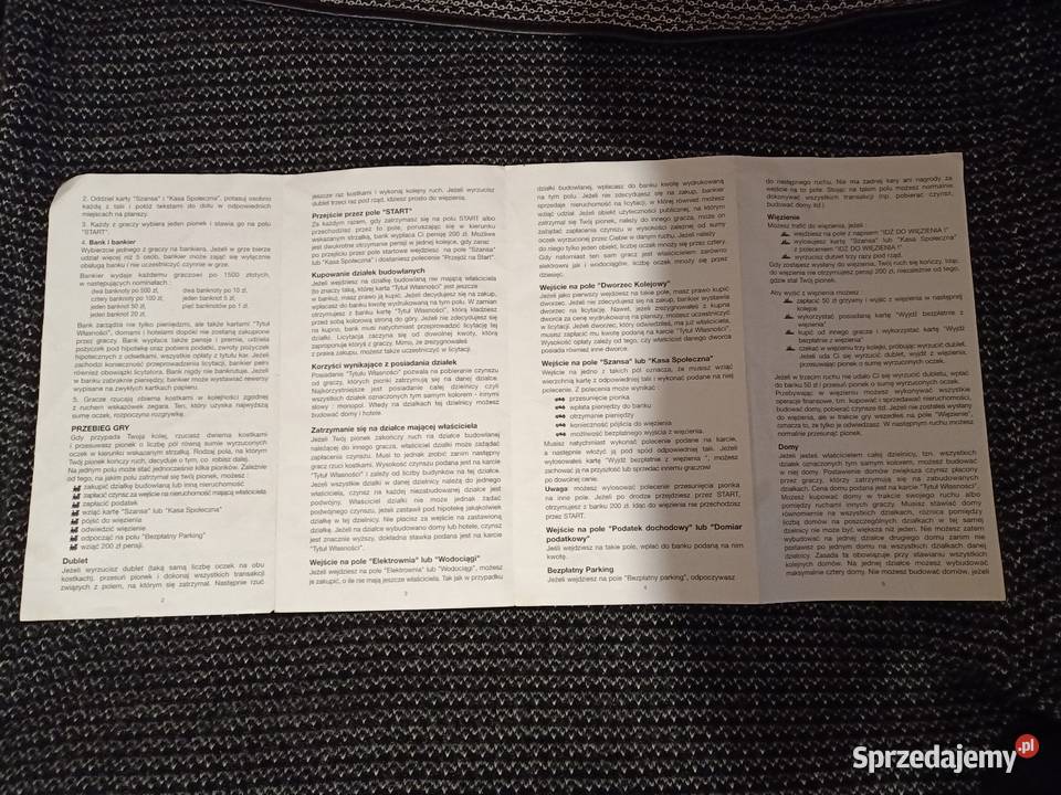 Monopoly gra planszowa handel nieruchomościami Wiek od 8 wielkopolskie