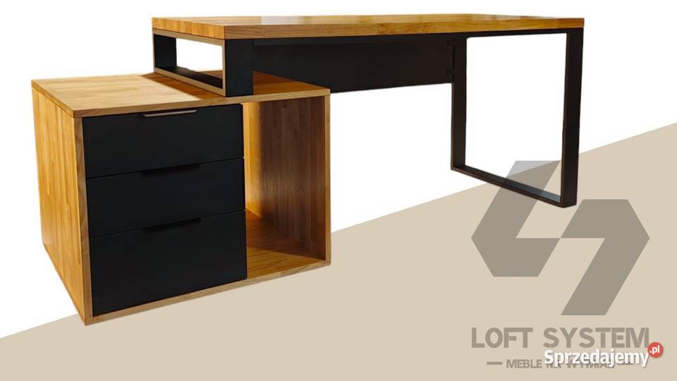 Biurko w stylu loft na wymiar Przysieki