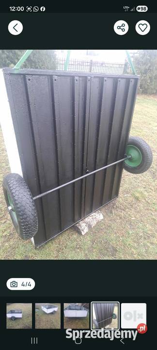 Przyczepka ogrdowa do ciągniczka qułada itp