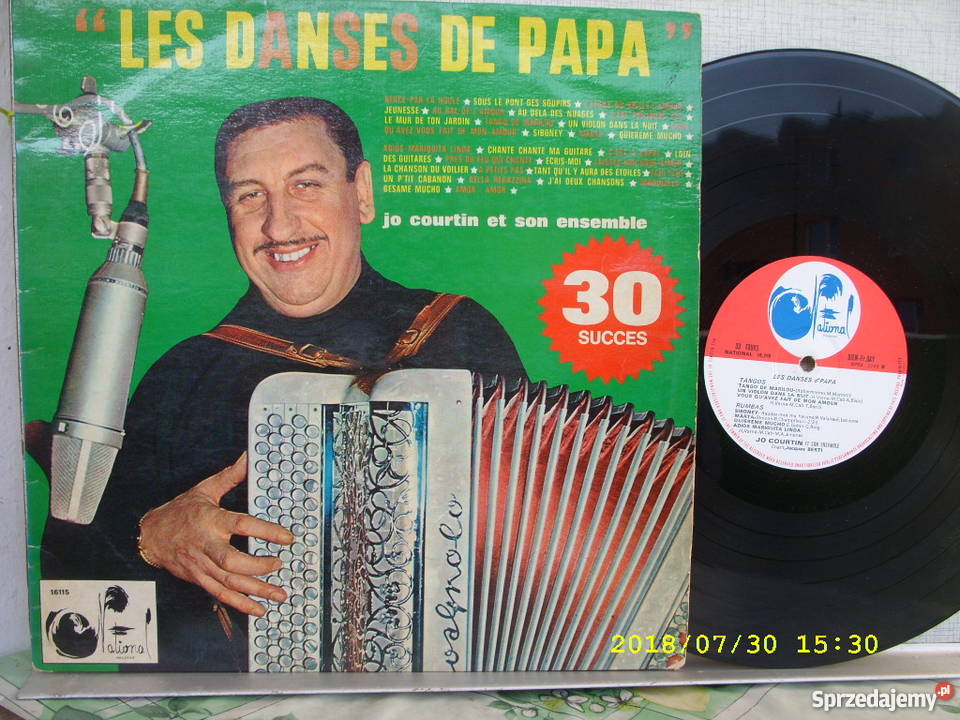 Dance Lp JO COUTRINLES DANSES DE PAPA France Wołów