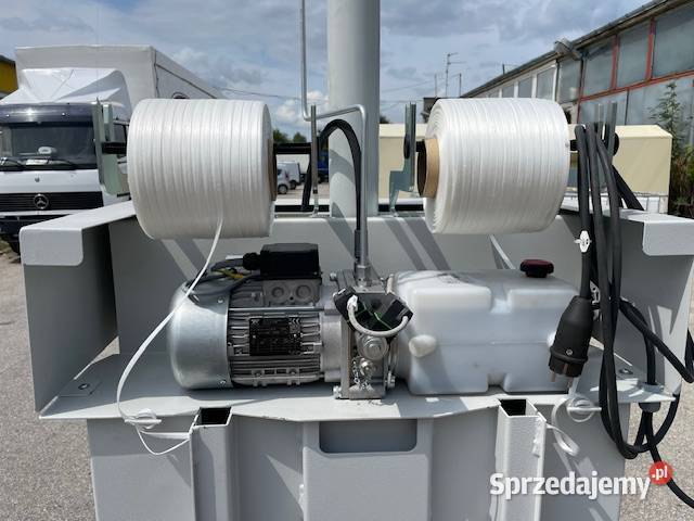 Prasa belownica do folii makulatury odpadów Lublin