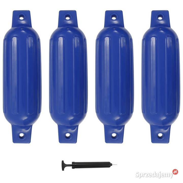 vidaXL Odbojnice do łodzi 4 niebieskie 41x115 Warszawa