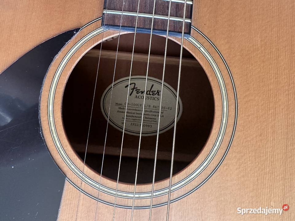 Gitara FENDER CD100 CE lefthanded LH leworęczna sprzedam