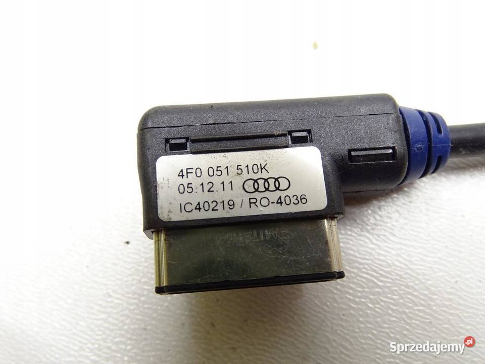 ADAPTER KABEL USB 4F0051510K AUDI A4 B8 A5 8T osobowe