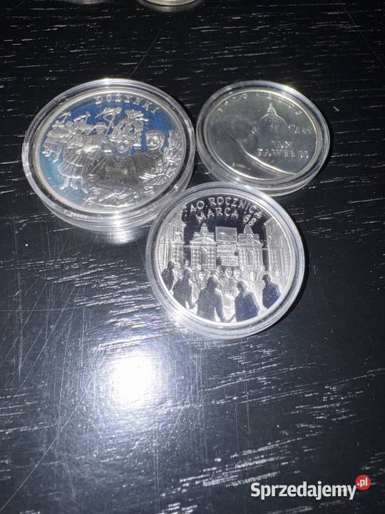 Sprzedam srebrne monety
