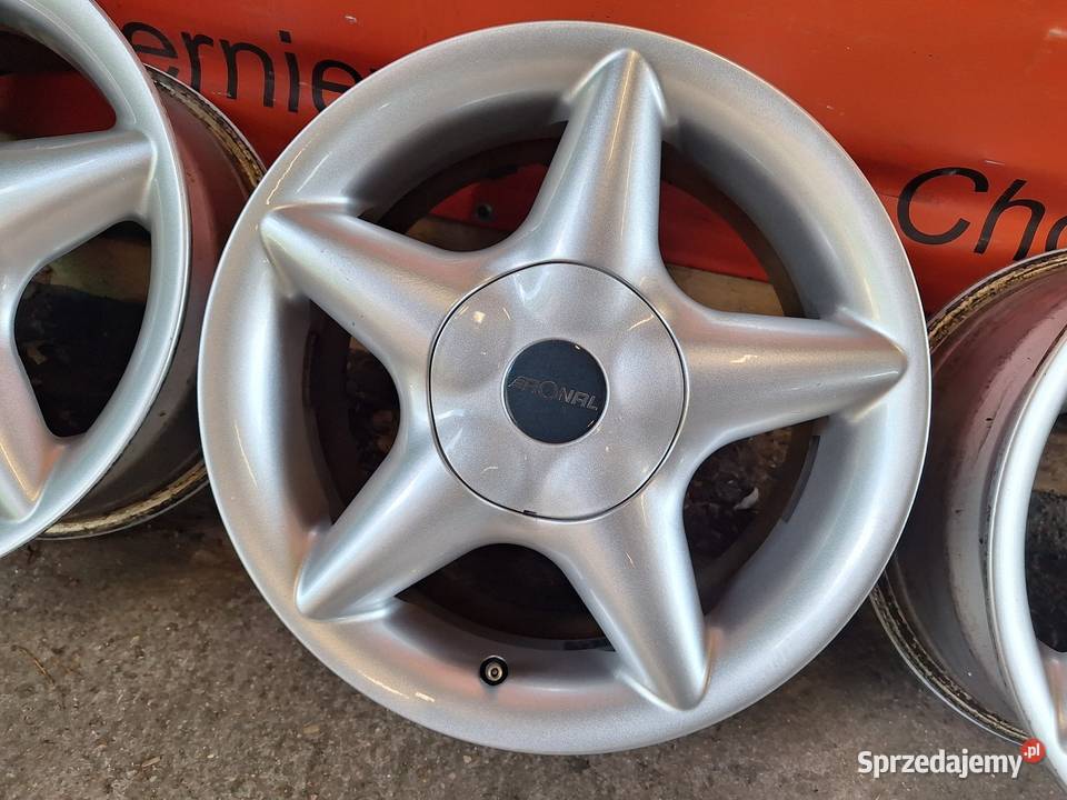 Alufelgi 5x100 15 ET37 RONAL Audi Chrysler Seat Choceń