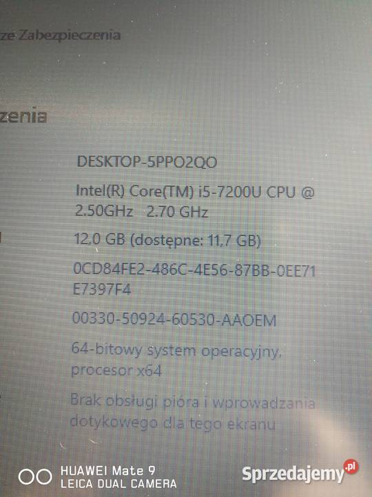 Dell latitude 3580 i5 12gb ram 173 cala Nowogard