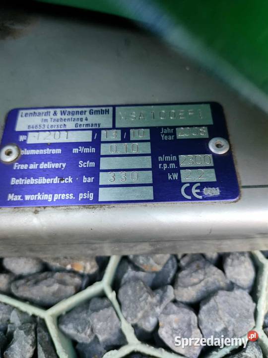 kompresor 330bar sprężarka LW nowa Ciele sprzedam