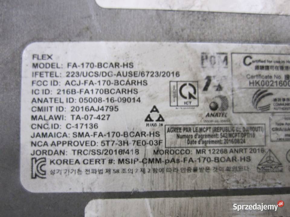 FORD ECOSPORT 10 19r moduł sterownik nawigacji