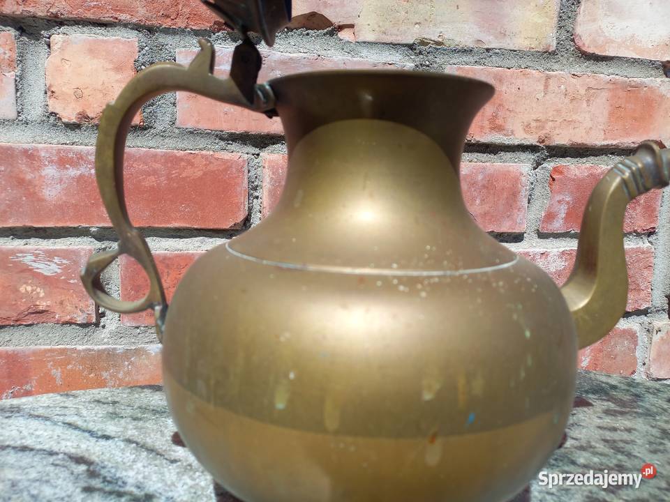 Czajnik mosiężny Dzbanek 576 Gawroniec sprzedam