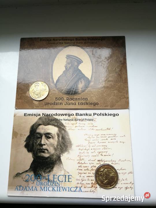 Polska zestaw monet okolicznościowych 2 w