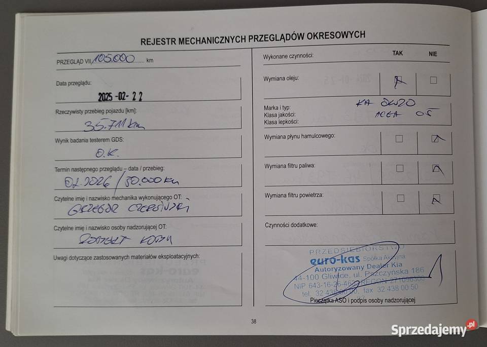 KIA RIO SUPER STAN Sedan 2017r benzyna bmały 1248cm3 Krapkowice