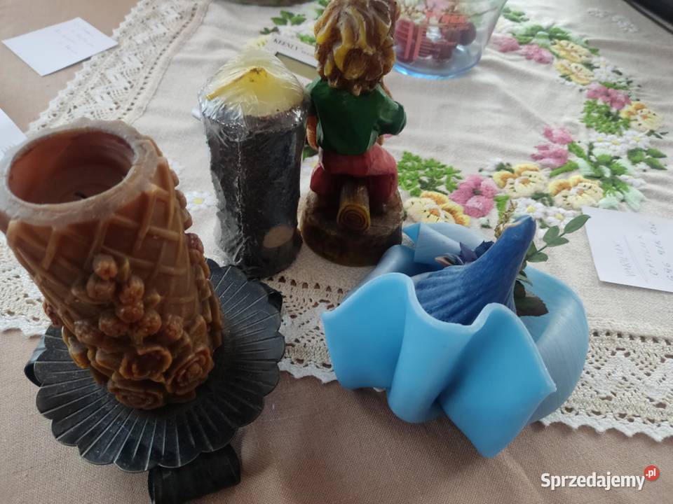 kolekcja świec wyprzedaż lubuskie sprzedam