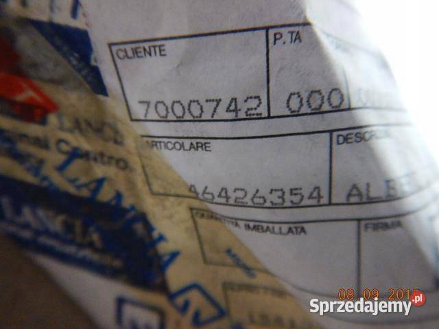 WAŁEK SKRZYNI FIAT CROMA LANCIA KAPPA NOWY