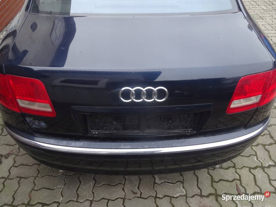 AUDI A8 D3 0305 KLAPA BAGAZNIKA TYLNA TYL LZ5D osobowe Przemęt