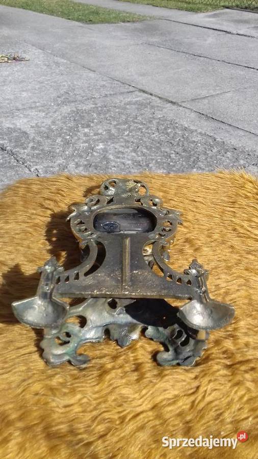 ZEGARY MOSIĘŻNY STOJĄCY KOMINKOWY ART BRASS sprzedam