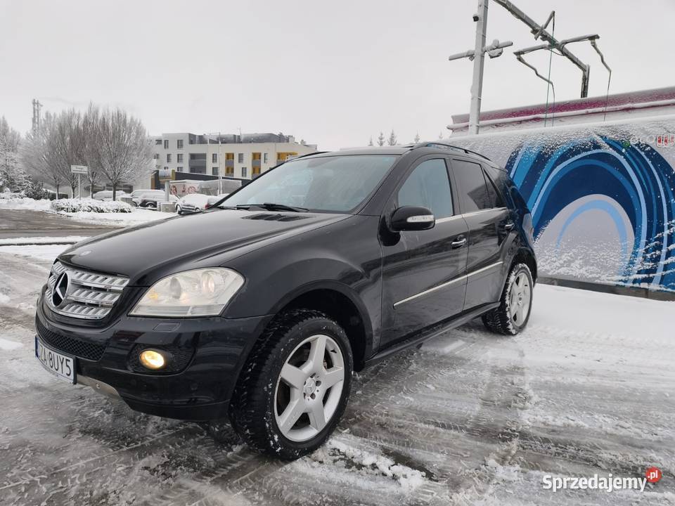 Mercedes ML400 CDI 306 Hak 35t Kamera navi skóra Mercedes-Benz dolnośląskie Strąkowa sprzedam