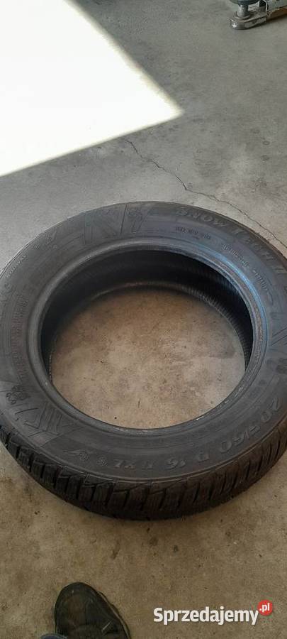 Sprzedam oponę marki viking snowtech 2 205 60 16 Bieżnikowana lubuskie Dobiegniew