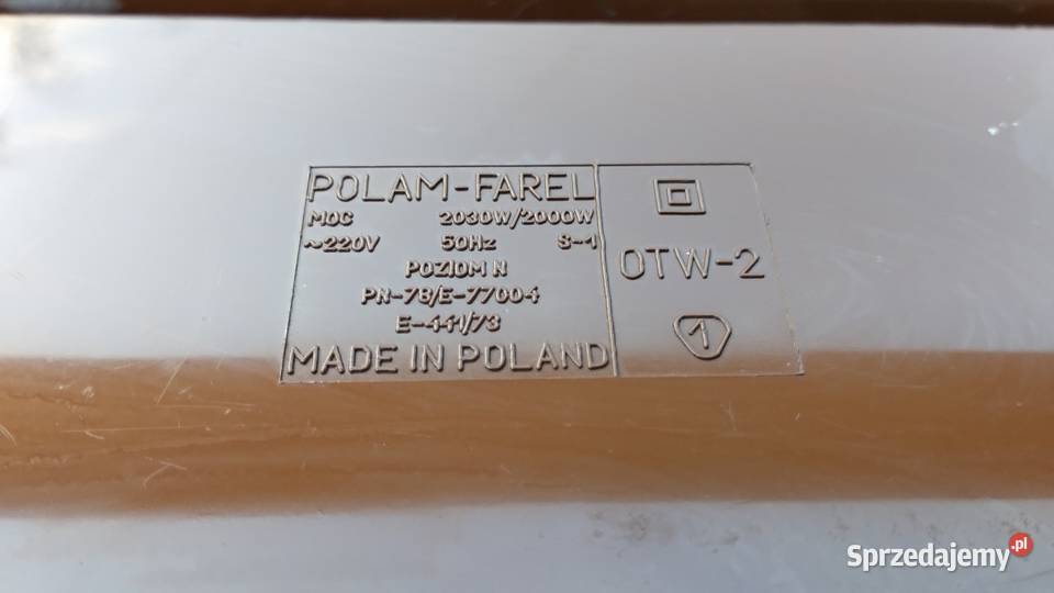 Farelka PRL Pozostałe