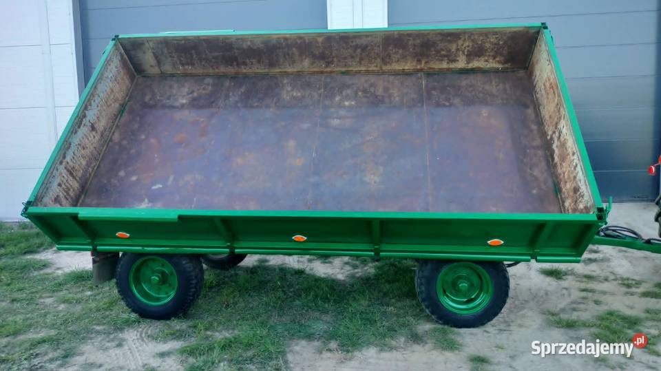 Przyczepa wywrotka METALCHEM KOŚCIAN D732 z 1987 Przyczepy rolnicze Łuków