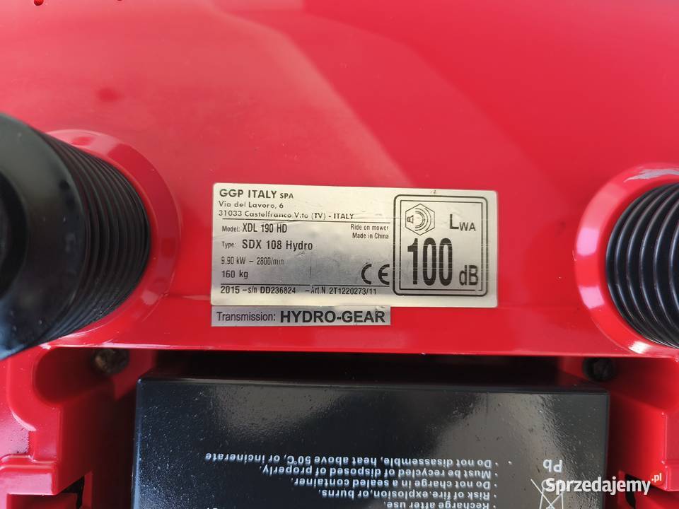 Traktorek kosiarka 185