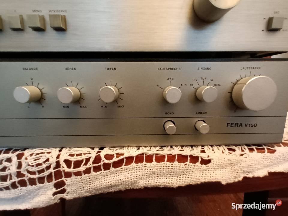 Fera v150 wzmacniacz stereo z efekt Qadro Tychy sprzedam