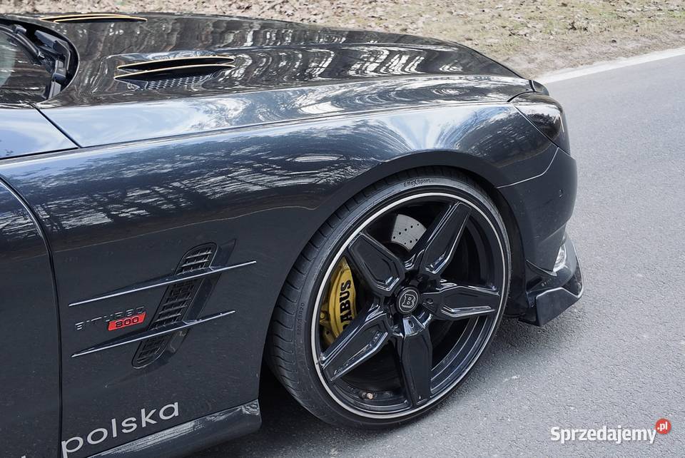BRABUS Mercedes SL TUNING AMG Europa Coupe czarny Katowice