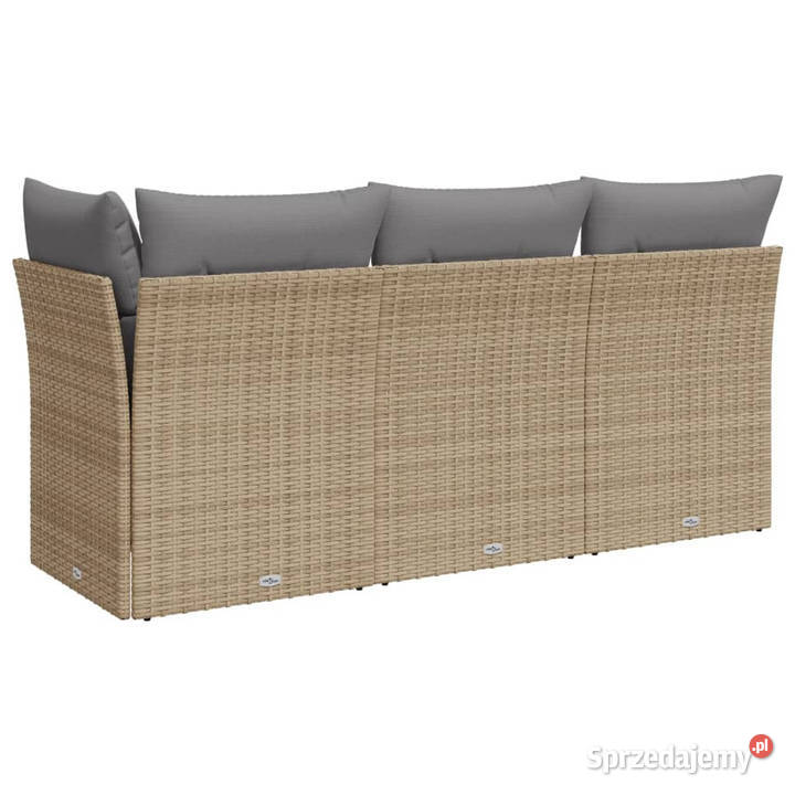 Sofa ogrodowa z poduszkami 3osobowa beż Dom i Ogród mazowieckie Warszawa sprzedam