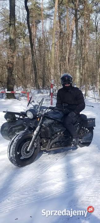 St1100 z wózkiem bocznym Dniepr ural k750 Świdnik