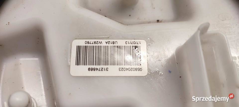 VOLVO XC70 V70 ZBIORNIK POMPA PALIWA 31372492
