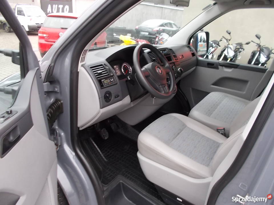 VW TRANSPORTER T5 DOKA 10r klima webasto IDEALNY wspomaganie kierownicy Samochody dostawcze małopolskie Kraków