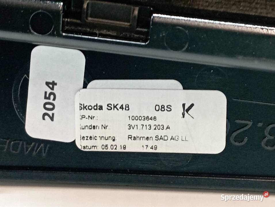 MIESZKI GAŁKA AUTOMAT DSG 4X4 3V1713203A Skoda