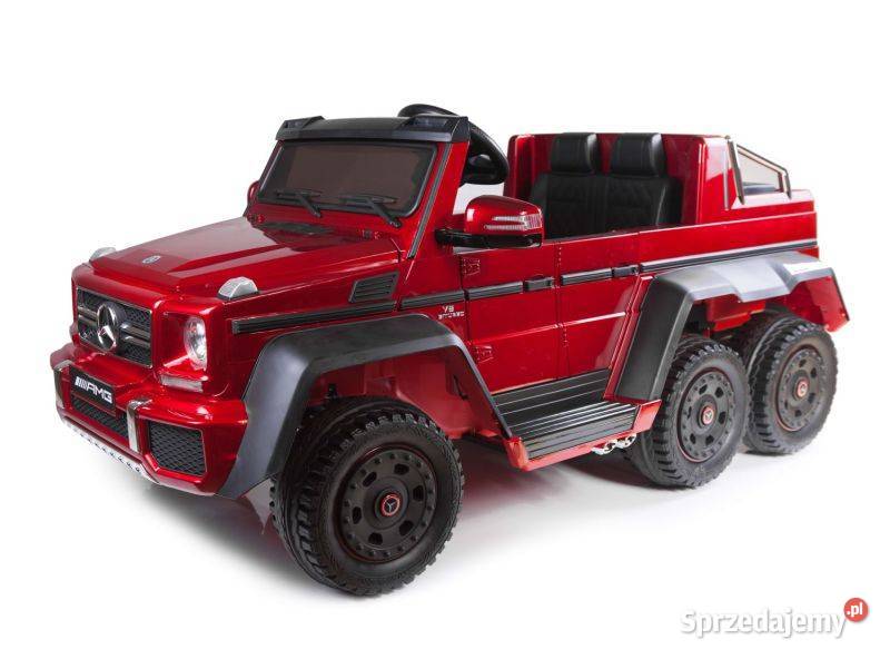 MEGA POJAZD ORYGINALNY MERCEDES G63 NAPĘD 6X6 Toruń sprzedam