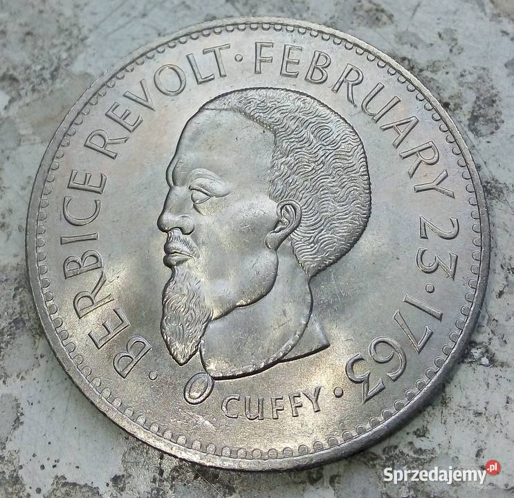 GUYANA 1 DOLLAR 1970 rFAOŁADNA MIEDZIONIKIEL mazowieckie Legionowo